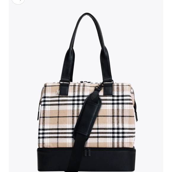 BEIS Plaid Mini Weekender - Picture 1 of 1